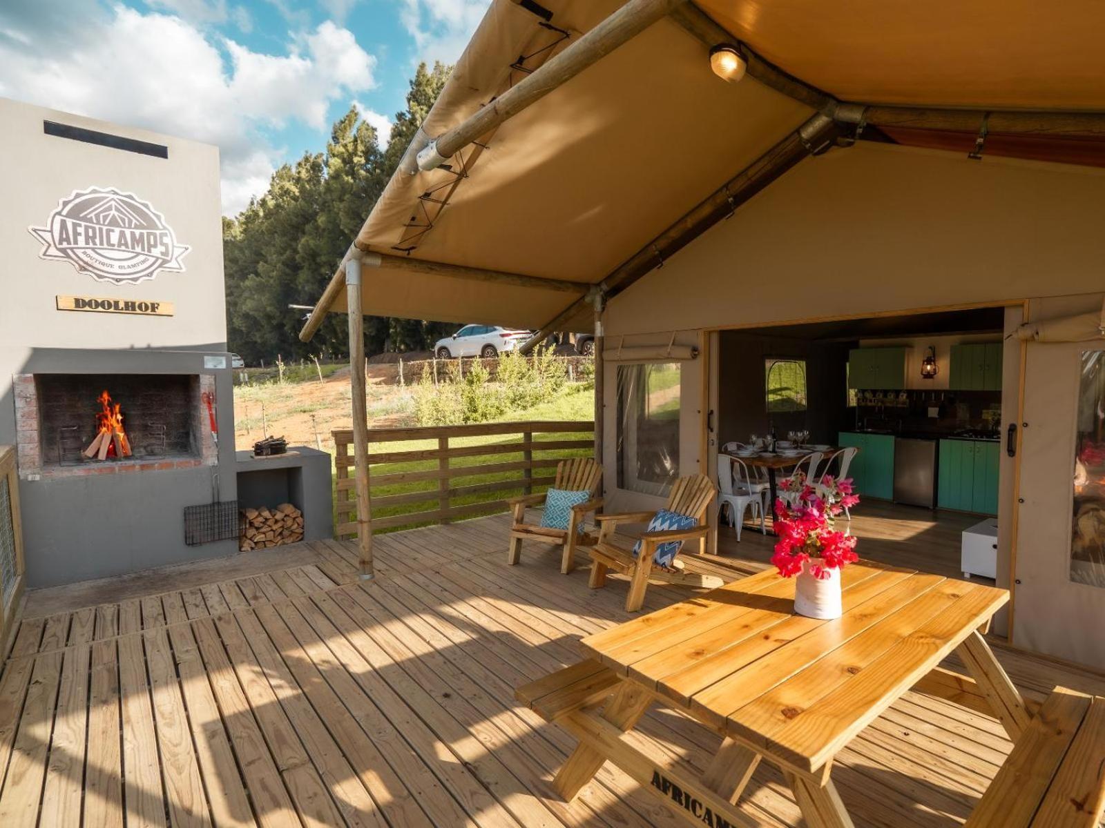 Africamps At Doolhof Wine Estate Villa Уелингтън Стая снимка